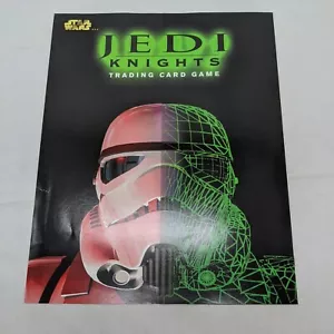 Star Wars Jedi Knight Trading Card Game Sell Sheet Flyer - Picture 1 of 9