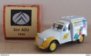 Citroen 2cv AZU Affichage Giraudy 1956 Norev 1:43 - Photo 1 sur 1
