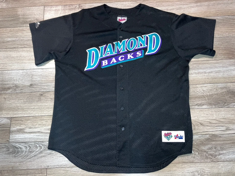 Arizona Diamondbacks Dbacks Diamond Collection Majestic MLB Black Jersey XL - Image 1 of 4