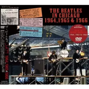 BEATLES / THE BEATLES IN CHICAGO 1964, 1965 & 1966 (DVD) Región Libre NUEVO - Imagen 1 de 2