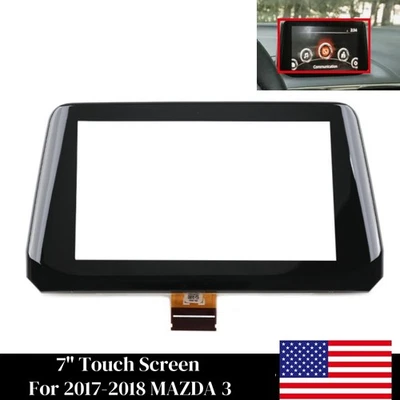 7" Touch Screen For 2017-2018 MAZDA 3 Sport Alexa GPS NAVIGATION RADIO DISPLAY - Image 1 of 4