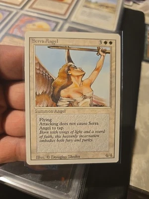 MTG Revised  Serra Angel Never Played  M/NM - Image 1 of 4