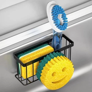 Smiley Sponge Rack, Sink Caddy for Kitchen Sink, Sink Storage Sponge Holder - Picture 1 of 3