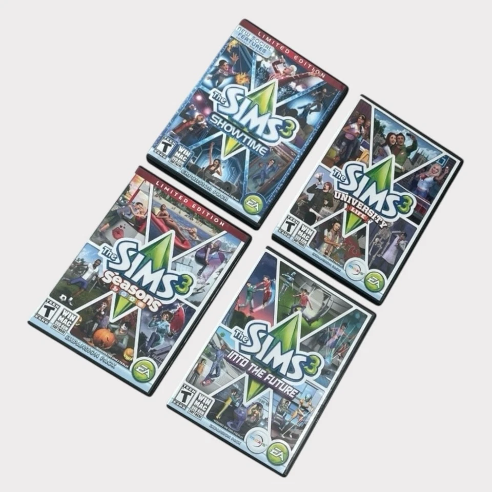 Die Sims 3 Videospiel 4 Disc Bundle - Bild 1 von 4