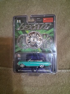 Lexani Die Cast Metal 61 Impala SS Converible Maßstab 1:64 Diecast grün Sammler - Bild 1 von 3