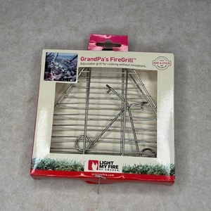 Light My Fire Grandpas Grill Fogata Cocina Acero Inoxidable Camping Senderismo NUEVO - Imagen 1 de 2