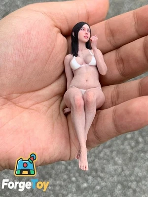 Resin Diorama 1:18 Bikini Beauty Girl Miniature Figurine Doll Toy Scene Props - Image 1 of 4