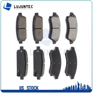 Front Rear Ceramic Brake Pads Kit Fits Chevrolet Sonic 2013-2016 Cruze 2011-2016 - Picture 1 of 13