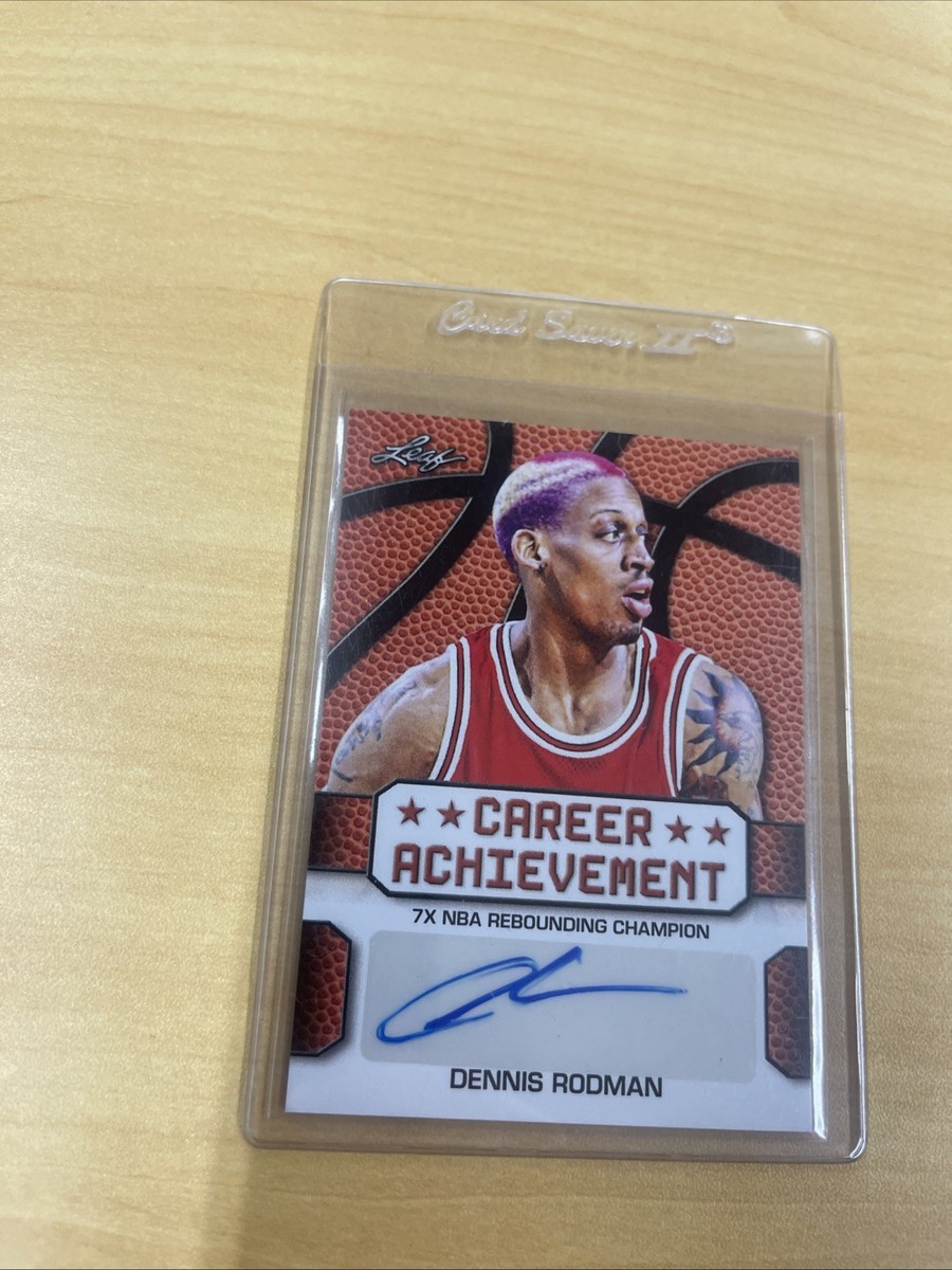 その他 dennis rodman ultimate signature auto 2003 Upper Deck Ultimate Collection Dennis Rodman Logoman