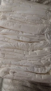 Vintage 2002 Kunststoff Back Wing Tab Diamant gesteppte Windeln für Erwachsene 20 Stück elastisch  - Bild 1 von 14