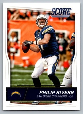 2016 Score #260 Philip Rivers San Diego Chargers Free S&H - Image 1 of 2
