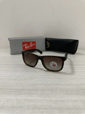 Ray-Ban Justin Classic RB4165 865/T5 Occhiali da Sole Polarizzati, Taglia 54mm - Imagen 1 de 4