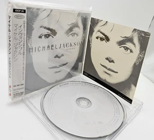 MICHAEL JACKSON Invincible Japan 1st Ed. Gray Jacket EICP 20 w/OBI Sticker 2001 - Picture 1 of 15