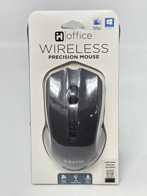 Wireless precision Mouse IHome New in box Click Wheel W USB Receiver  - Image 1 of 4