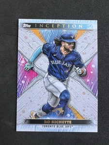 2024 Topps Inception Bo Bichette Short Print X Toronto Blue Jays #117 - Picture 1 of 2