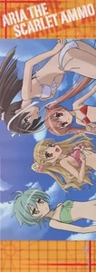 poster Aria the Scarlet Ammo anime Reki Mine Riko Hotogi Shirayuki Kanzaki - Picture 1 of 1