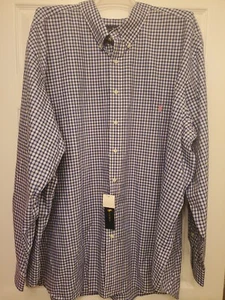 Camicia Ralph Lauren foderata blu e rosa taglia (4XB) - Foto 1 di 8