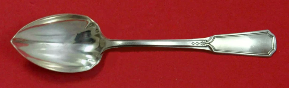 Cuchara de pomelo de plata esterlina Florence Nightingale de Alvin estriada personalizada Foto 1 de 1