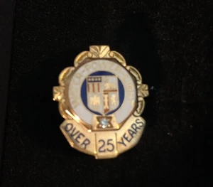 Water Power Light Los Angeles Vintage 14K Gold Pin For Over 25 Years Pre-owned - Picture 1 of 2