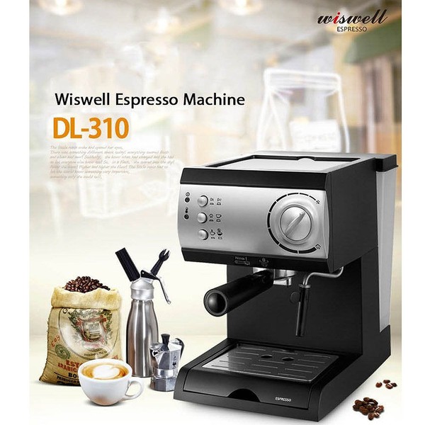 Wiswell Electric Coffee Grinder Coffee Maker Mill Automatic Stainless Steel Photo Related