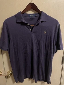 Polo Ralph Lauren Men’s Shirt Purple Colored Pony Classic Fit Large. D1 - Picture 1 of 6
