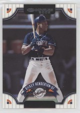 2002 Donruss Rickey Henderson #133 HOF