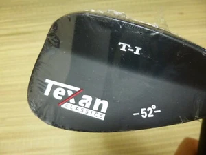 New Texan Classics Golf T-I GUN METAL Forged Feel 52* GAP WEDGE Rechtshänder  - Bild 1 von 6
