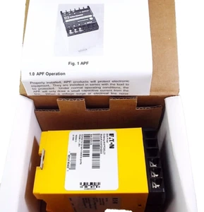 CUTLER HAMMER EATON APF230L01 AUTOMATIZACIÓN POWERLINE FILTRO DE SOBRETENSIONES NUEVO EN CAJA - Imagen 1 de 5