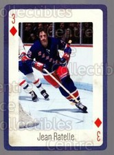 2005 New York Rangers Legends Playing Card #42 Jean Ratelle