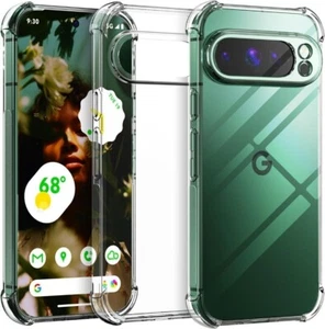 Transparent Gel Étui Pour Google Pixel 9, 9 Pro XL, 7A, 8A Téléphone & Écran ' - Photo 1 sur 54