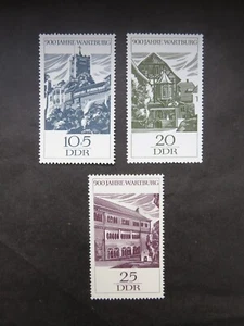 DDR 1966 Mi-Nr. DD 1233 - 1235 900 Jahre Wartburg komplett postfrisch - Imagen 1 de 1