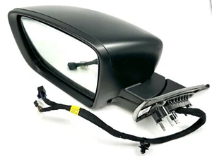 Chrysler 300 (2014) Black Rearview Mirror (Left) 68253203AA Genuine & New - Picture 1 of 6