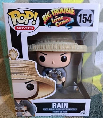 Rain Pop 154 - Big Trouble in Little China Funko Pop! 2014 - Abovedado + Protector Foto 1 de 4