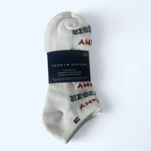 Tommy Hilfiger Mens Cushioned No Show 6 Pair Socks Size 7-12 - Picture 1 of 2