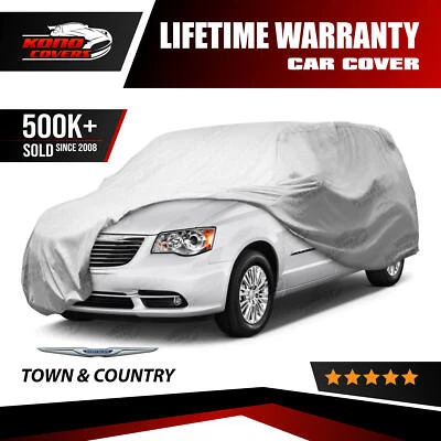 Fits Chrysler Town & Country Mini Passenger Van 4 Layer Car Cover 2011 2012 - Image 1 of 4