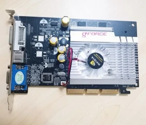 GeForce FX5500 256MB DDR AGP 4X 8X VGA DVI Graphics Card - Picture 1 of 4