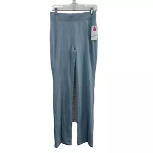Women's Yogalicious Blue Workout Lounge Sweatpants Size M NWT - Picture 1 of 4