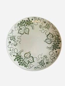Knowles Green Vineyard L 2314 U.G. Dinner Plate 10" Vintage - Picture 1 of 7