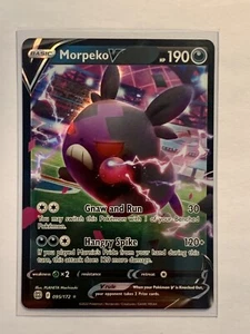 Pokémon: SWSH BRILLIANT STARS MORPEKO V 095/172 ULTRA SELTEN Holo - Bild 1 von 2