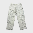 VTG Y2K The North Face Mens Adult Convertible Outdoor Cargo Pants - 36x28 Large