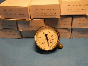 KFM M60 R/02 0-2,5 MPA M12x1,5 Pressure Gauge Manometer (WIKA) - Picture 1 of 4