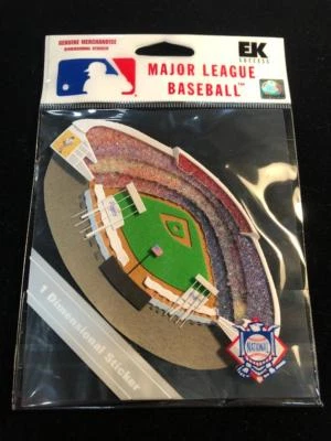NEW Dodger Stadium 3 Dimensional Color Sticker - Package of 3 - Los Angeles MLB  - Image 1 of 2
