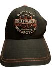 Harley Davidson New Era Black Logo Hat Large Mens Fitted