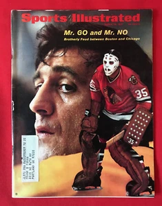 VINTAGE SPORTS ILLUSTRATED MARCH 29TH 1971 BOSTON BRUINS CHICAGO BLACKHAWKS - Picture 1 of 3