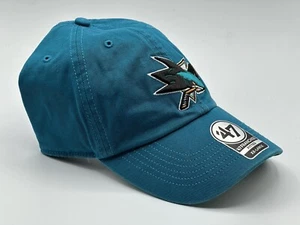 Men's '47 Teal San Jose Sharks Franchise Fitted Hat 2XL - Picture 1 of 6