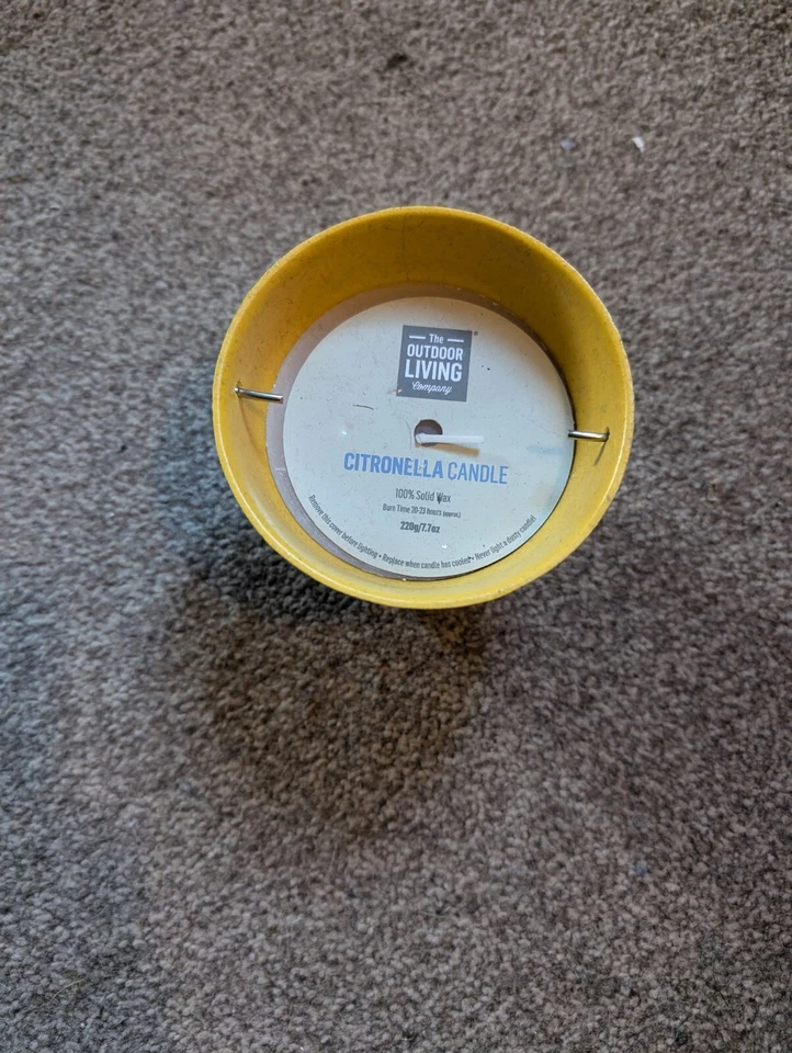 Outdoor Living Company Citronella Candle  x1 - Image 1 of 1