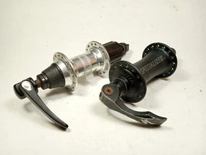 32h Shimano Deore XT M737 / Specialized Stout Hubset With QR Skewers 100/135mm - Picture 1 of 11