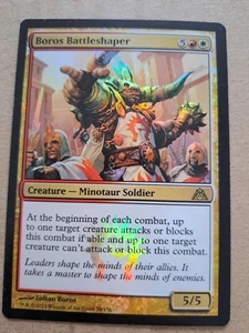 Boros Battleshaper FOIL - Dragon’s Maze - Rare - NM MTG 058 - Foto 1 di 2