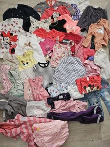 43 Teile Baby Mädchen Kleidung Gr.74-86 Bekleidungspaket Sachen - Bild 1 von 9