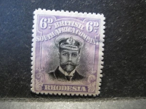 Rhodesia #127a como nuevo con bisagras WDWPhilatelic (D8M) (7/25) - Imagen 1 de 1